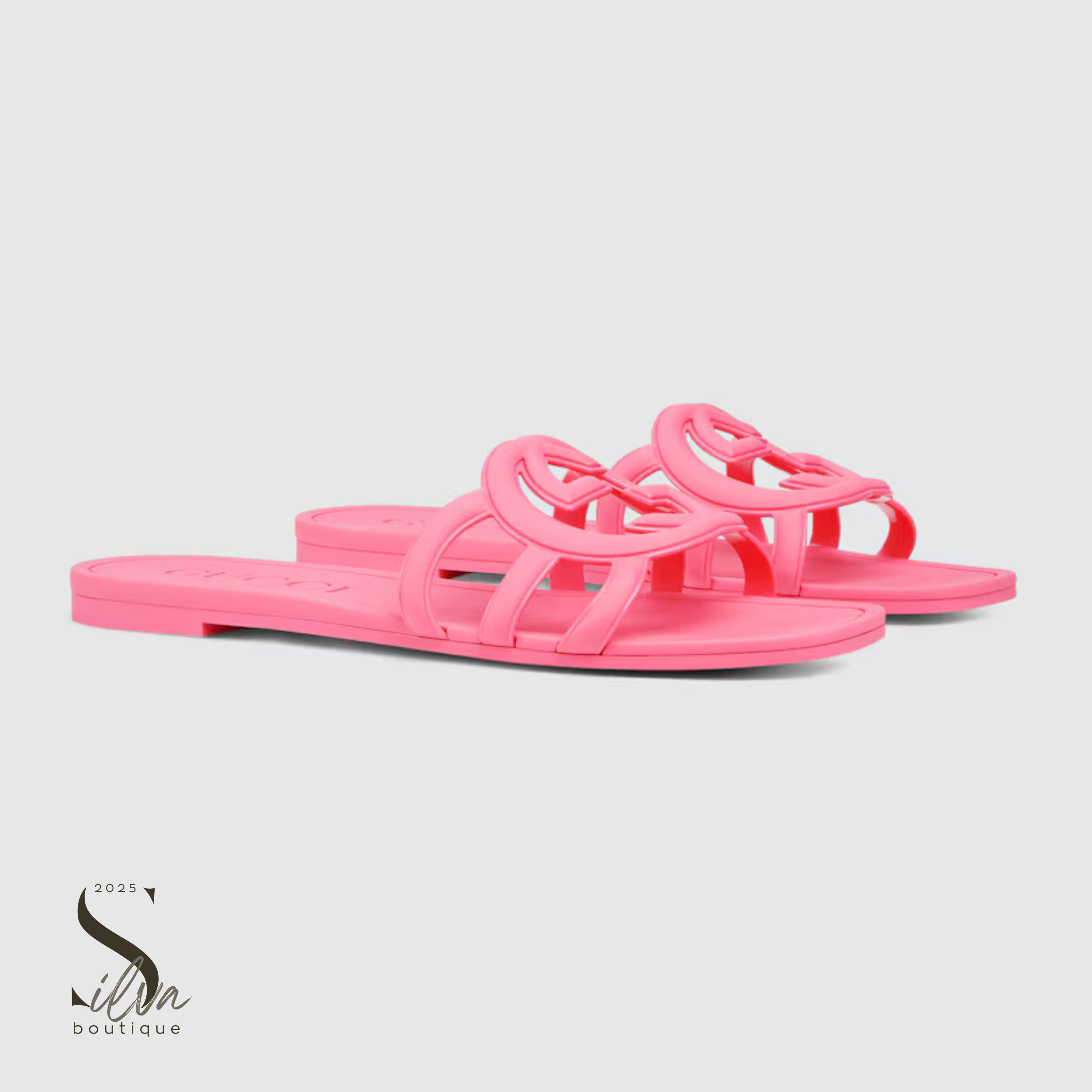 Silva Boutique | Slides Estive Rosa Fluo