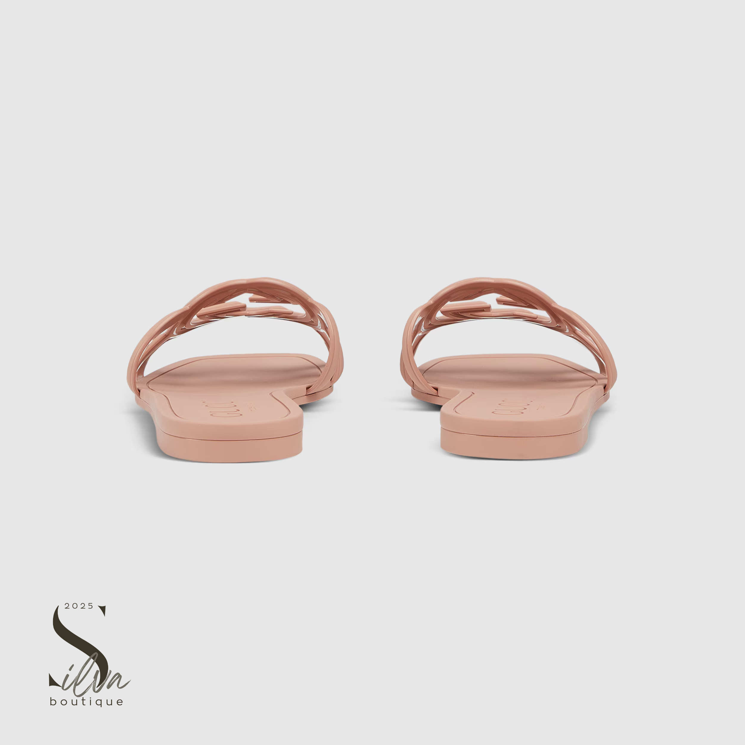 Silva Boutique | Slides Estive Rosa Pelle